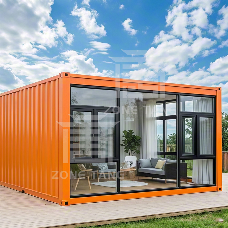 Hogares de contenedores prefabricados de lujo modulares móviles personalizables