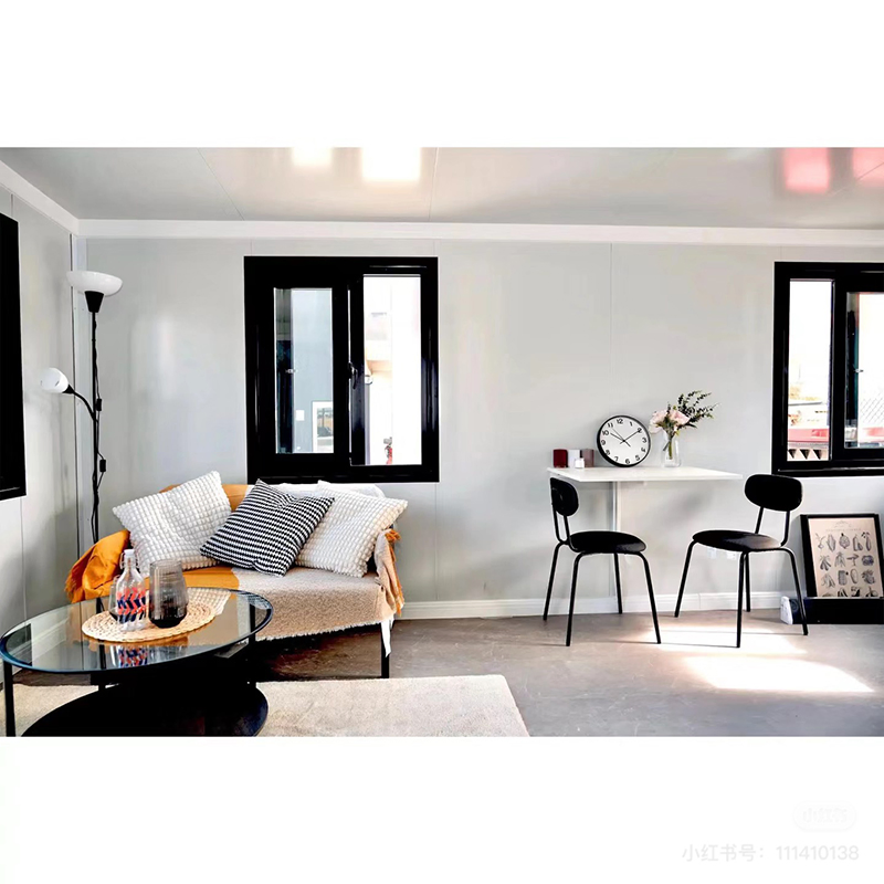 Contenedor modular expandible personalizado de fábrica, casa prefabricada de lujo pequeña moderna