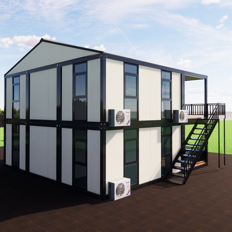 Los edificios de alta gama son populares, las casas modulares prefabricadas de alta calidad son lujosas casas modulares prefabricadas móviles