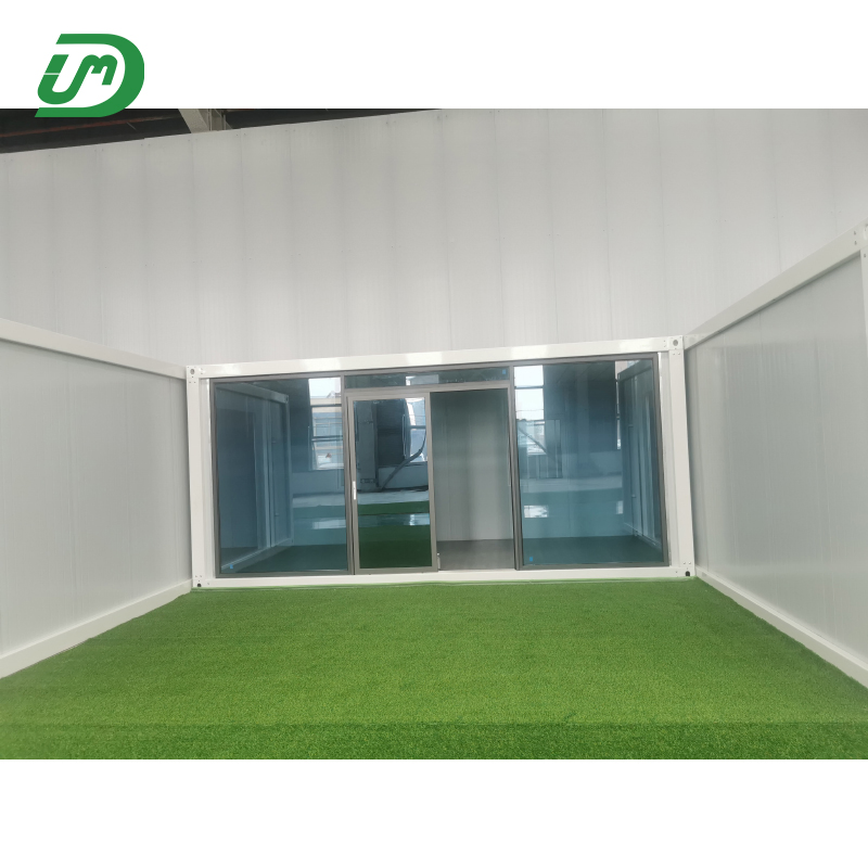 Contenedor Móvil de Lujo Personalizado Pequeño 20FT Oficina Prefabricada Desmontable Cabin de Casa