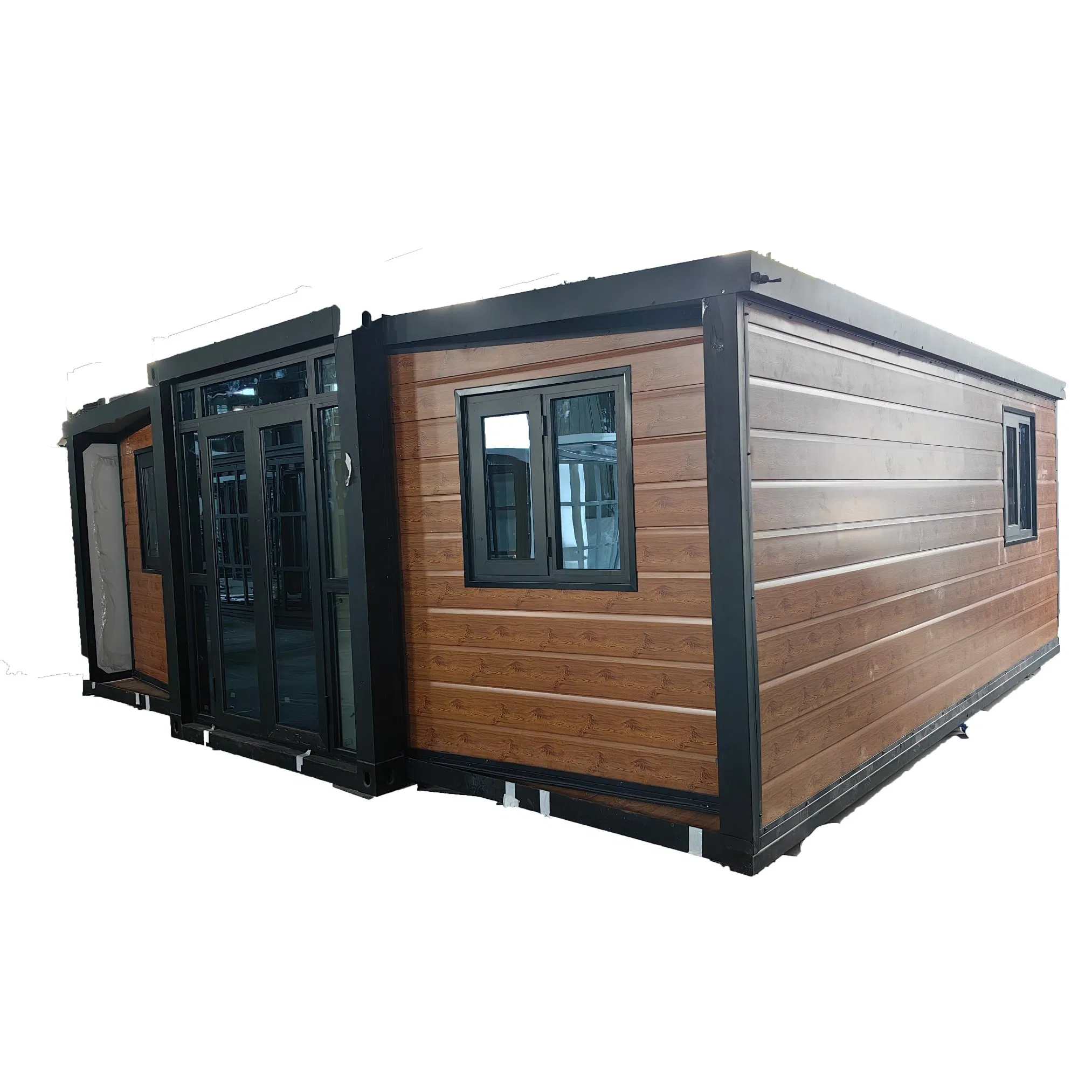 Casa contenedor modular expandible prefabricada hecha en China, mejor venta, ensamblaje rápido, lujo, bajo costo, hogar portátil de contenedor de envío