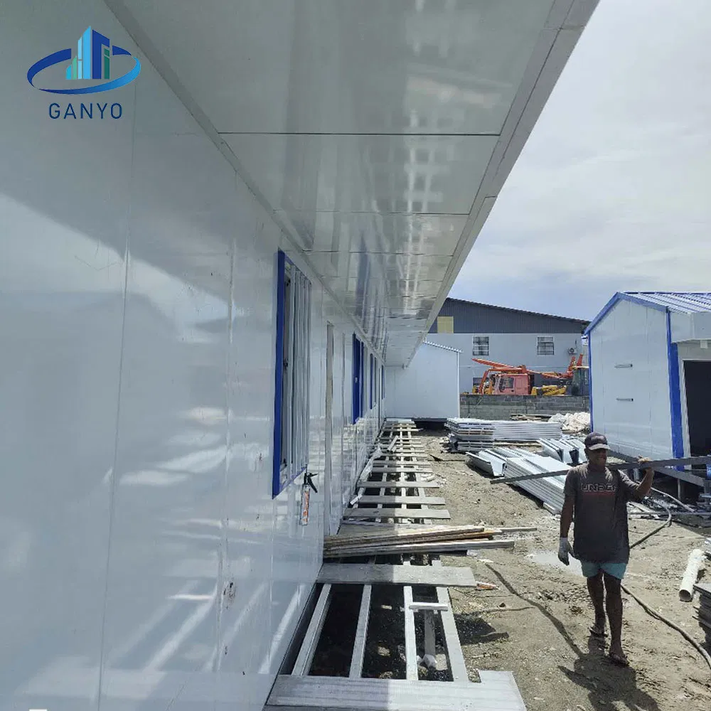 Construcción de contenedores modernos de lujo, edificio prefabricado, apartamento modular