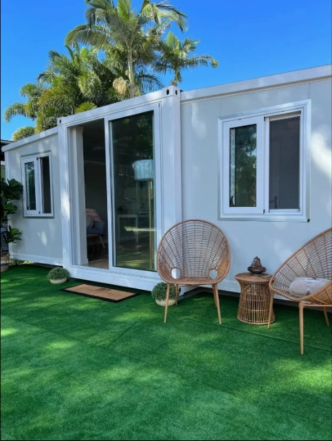 20 FT Lujo Prefabricado Contenedor Modular Móvil Plegable Hogares