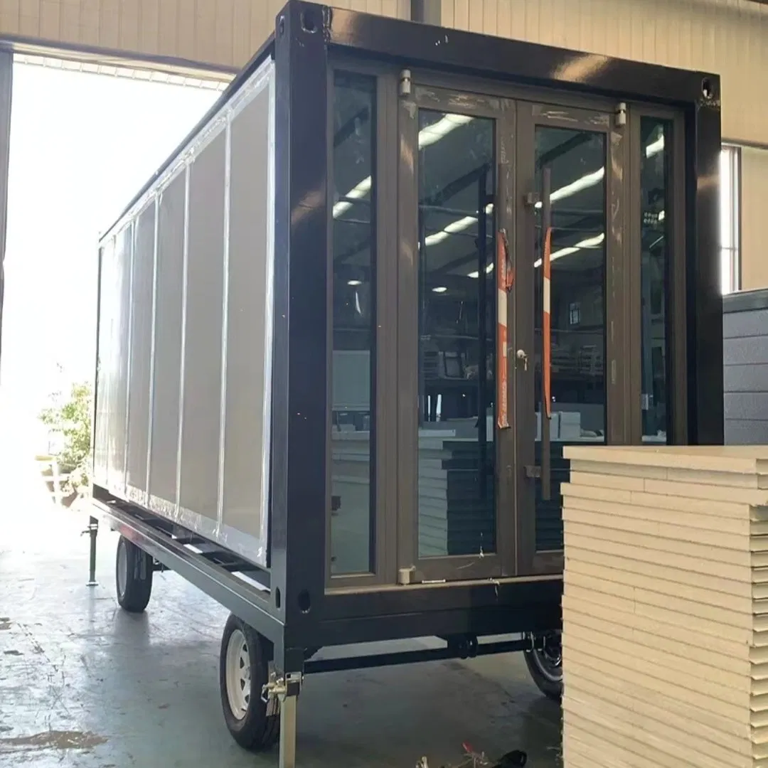 40FT Casa modular prefabricada moderna para vivir de vacaciones con muebles integrados y diseño de lujo