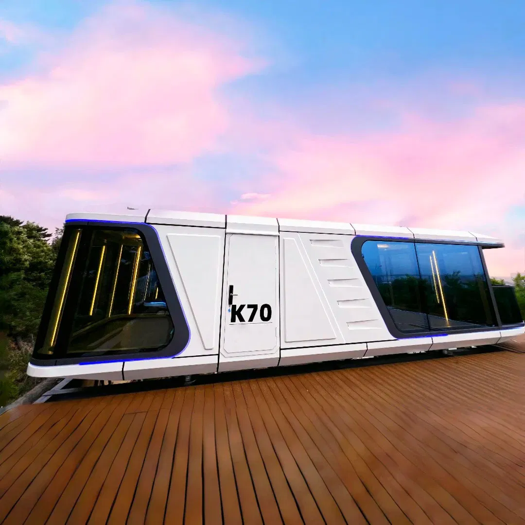 Moda de lujo, estilo múltiple, viaje, vacaciones, recreación, habitación, casas modulares / casa prefabricada