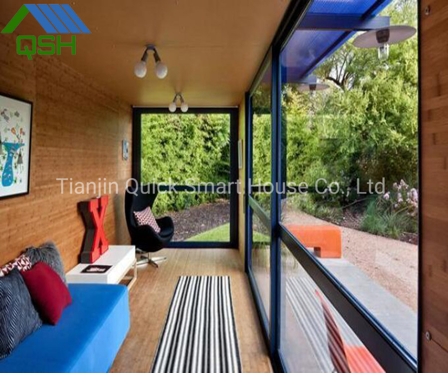 40FT Casa Contenedor de Envío Totalmente Amueblada 2 Planos de Piso de Dormitorio