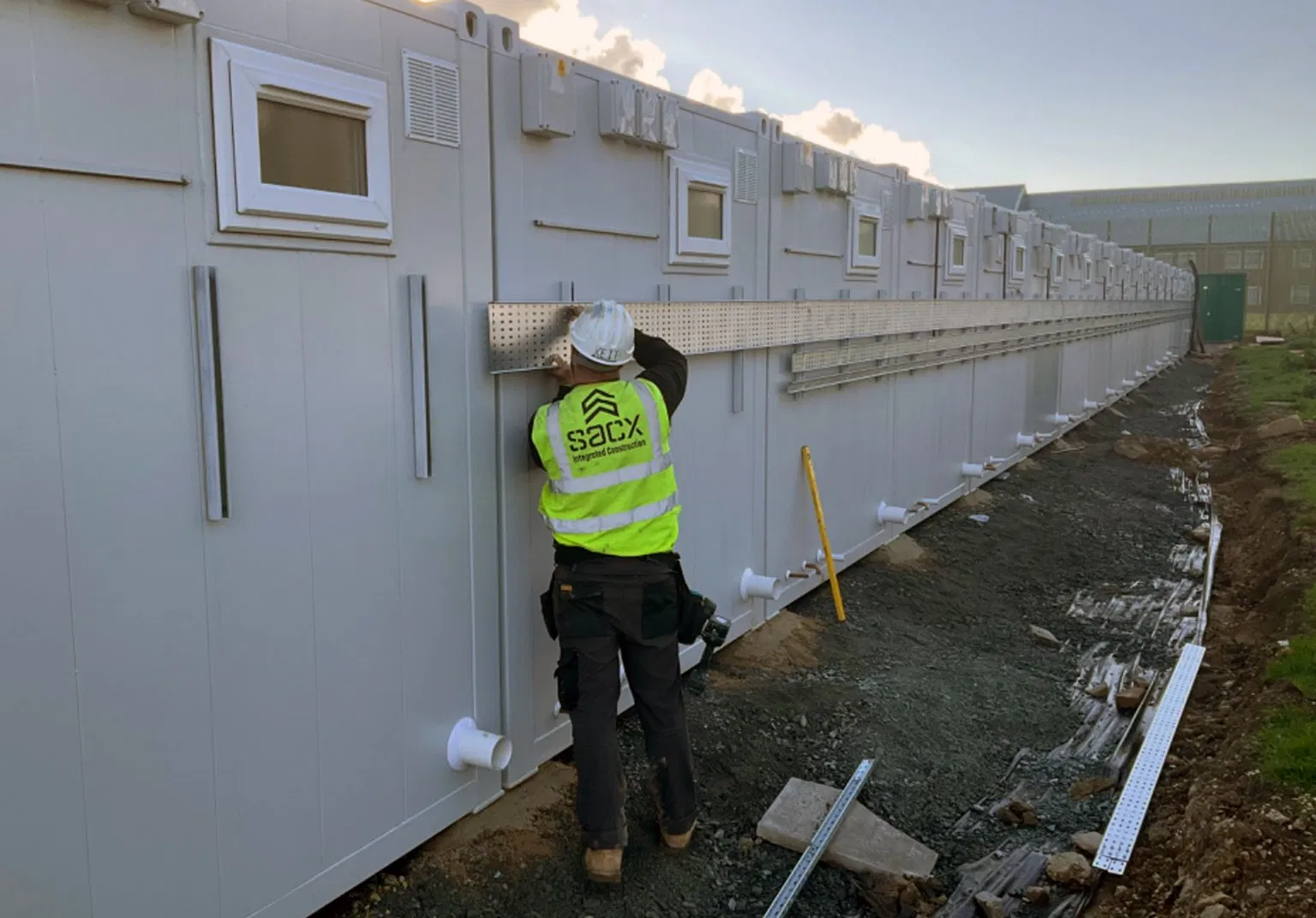 Estructura de acero ligero prefabricada, fabricación de kits metálicos, casa modular llave en mano