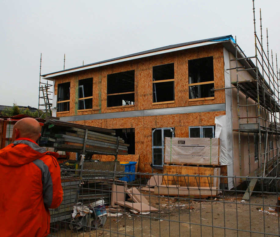 Villa Prefabricada de Lujo Estructura de Acero Ligero Prefabricada / Casas Prefabricadas / Construcción de Casa Prefabricada