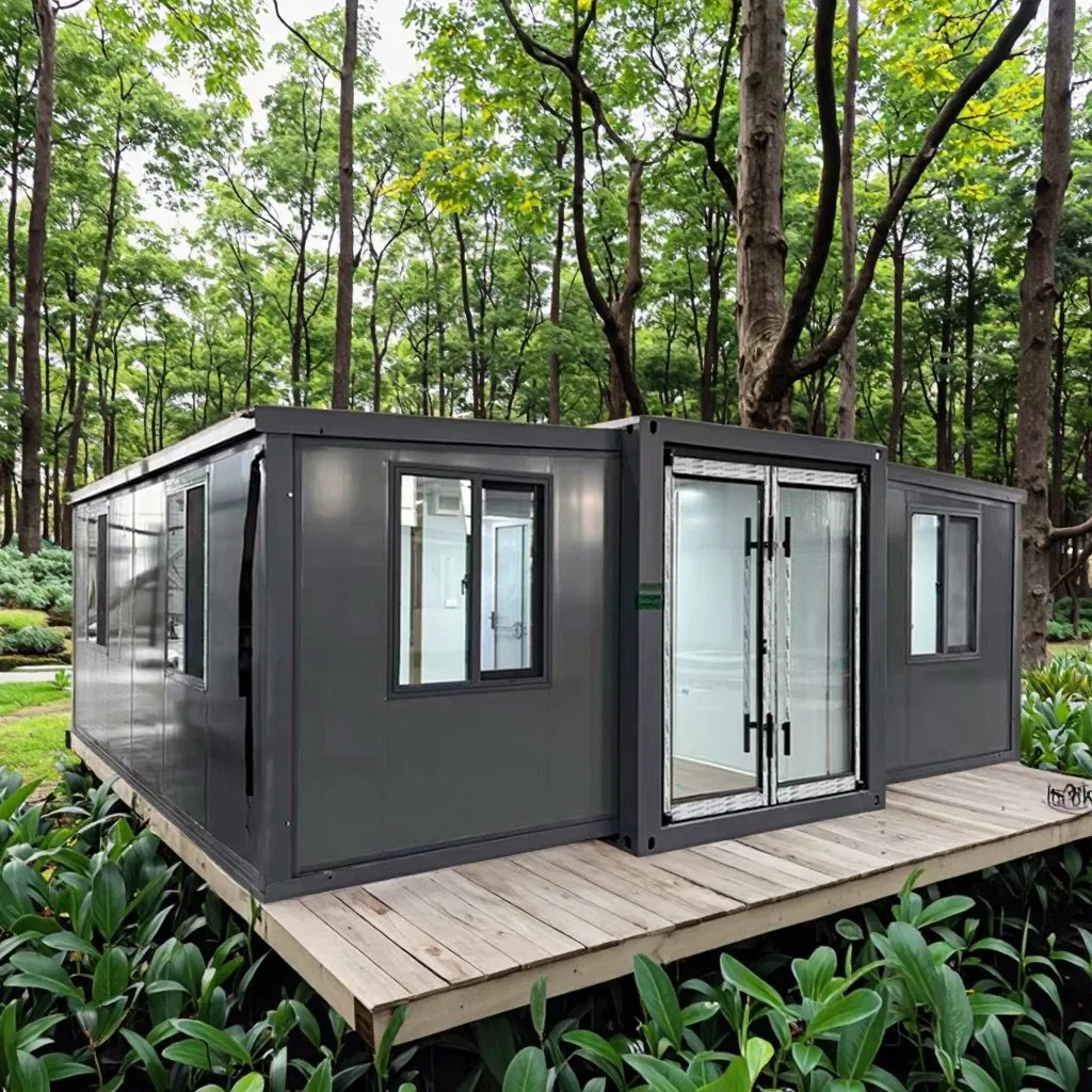 Hogar Contenedor Expandible Innovador con Soluciones de Bajo Costo