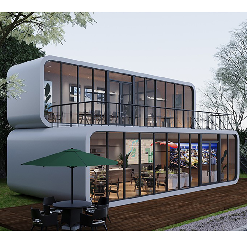 Casa móvil moderna de lujo fabricada a bajo costo, casa prefabricada moderna, casa contenedor prefabricada