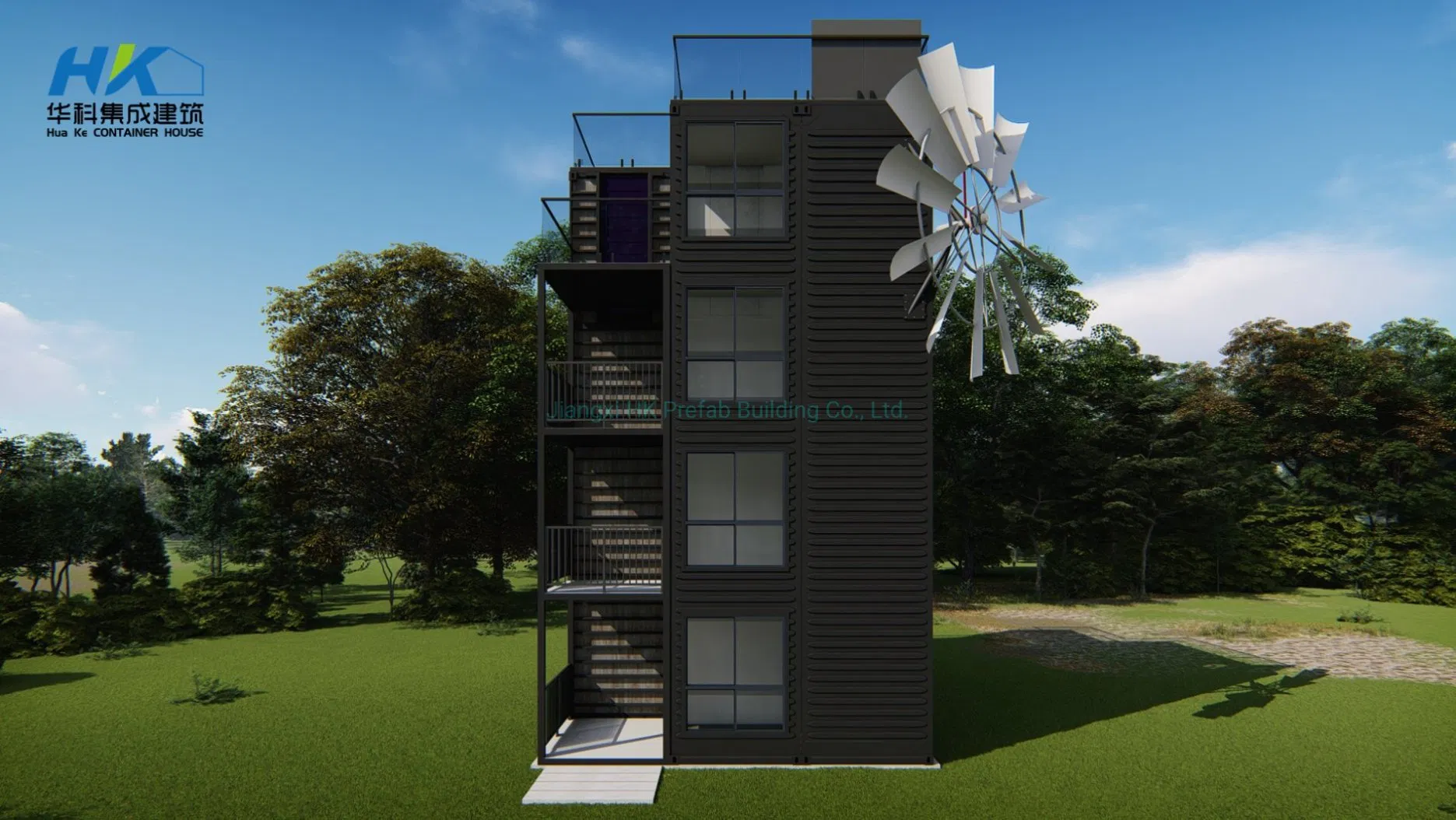 Casa / Villa / Edificio de Apartamentos Modular Prefabricado de Lujo