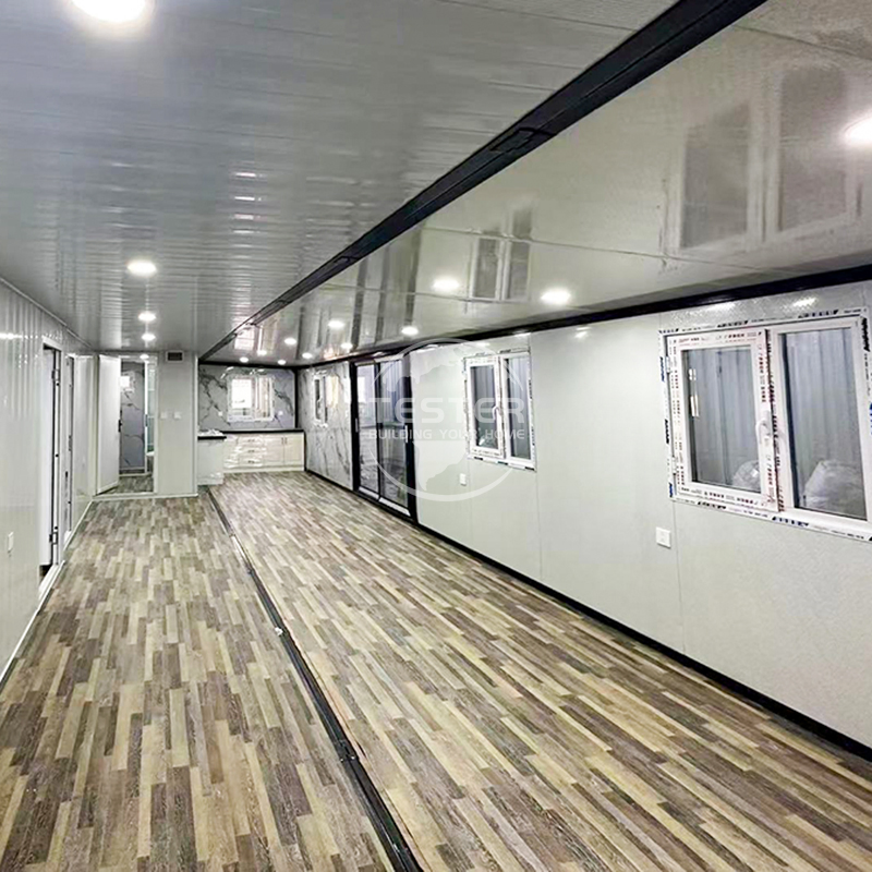 Casa Contenedor Versátil 40FT: Diseño Inteligente, Mínimos Desechos