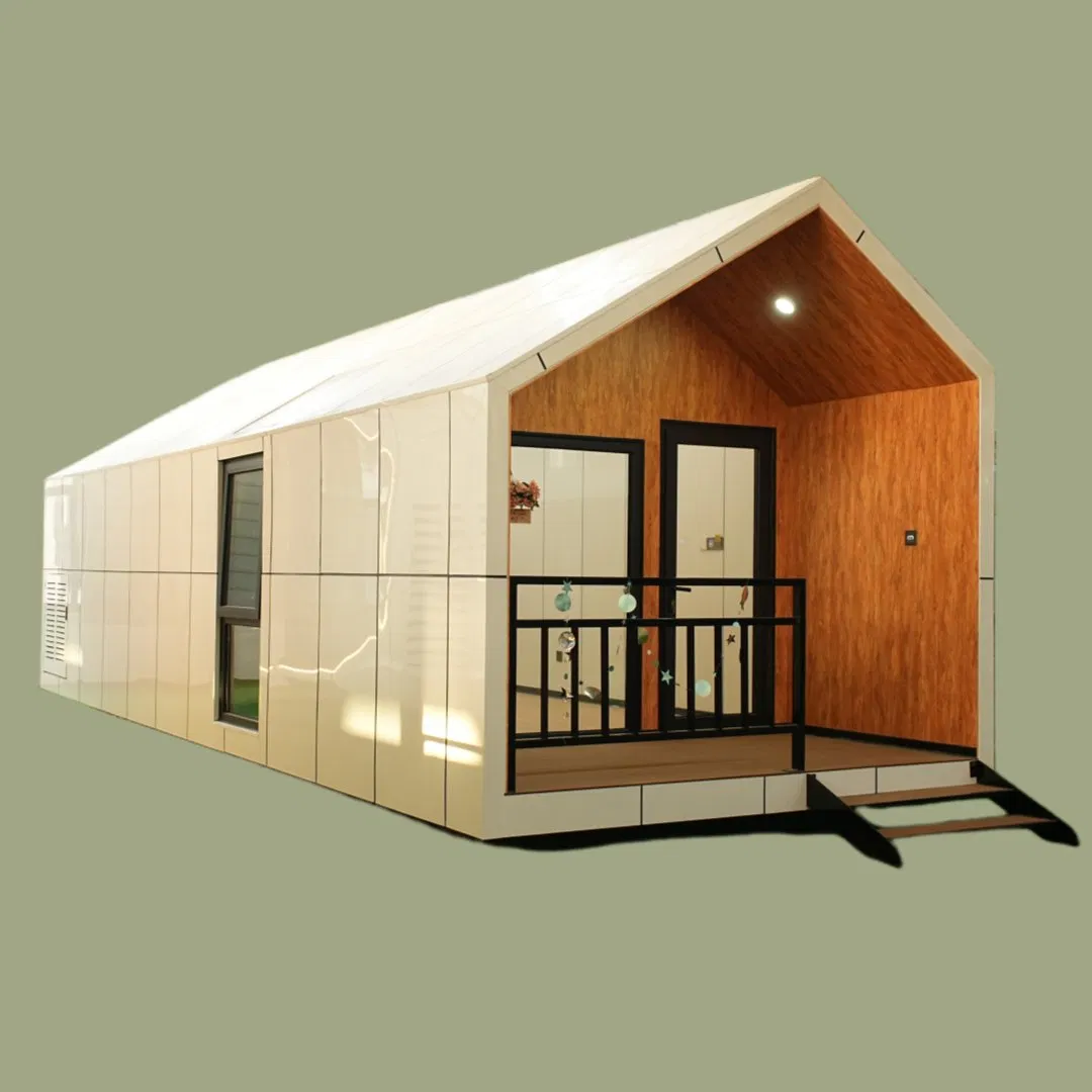 Moda /Casa de Playa/ Casa Modular Prefabricada Contenedor Espacial Cabaña Modular Casas Prefabricadas Hogar de Camping de Alta Gama Habitaciones Prefabricadas Pequeña Casa Cápsula