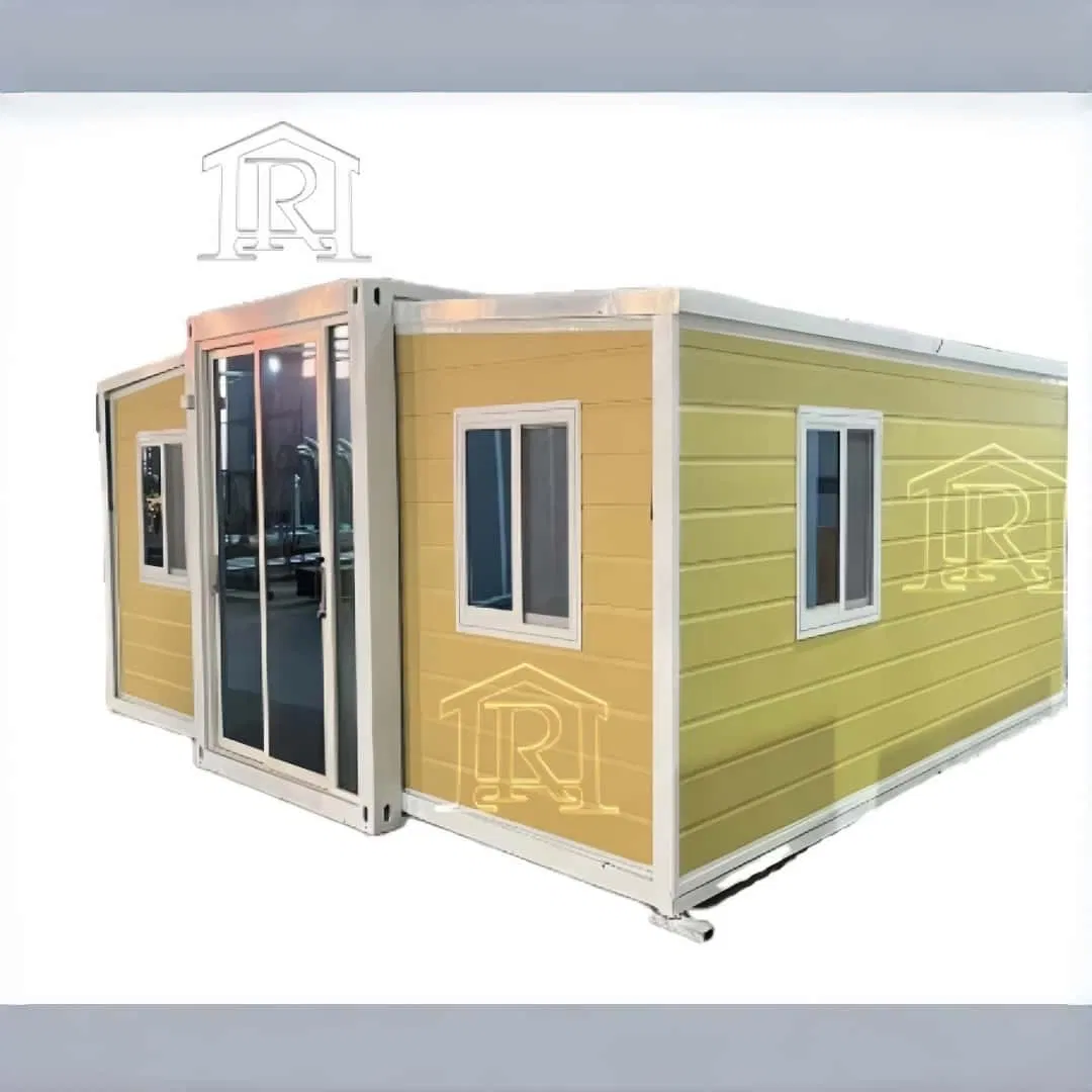 20FT/40FT Nueva casa contenedor prefabricada móvil moderna de lujo, plegable, modular, portátil, movible y ampliable