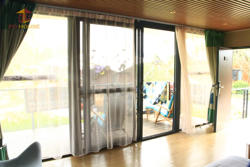 Alojamiento de apartamentos de lujo prefabricados modulares con baño y cocina