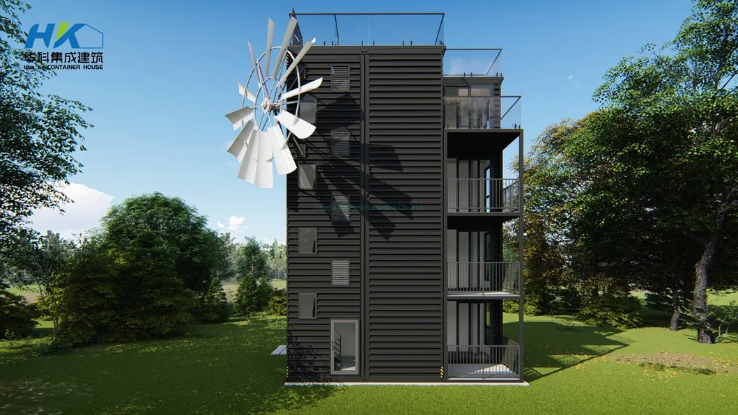 Casa / Villa / Edificio de Apartamentos Modular Prefabricado de Lujo