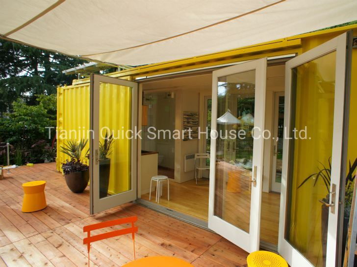 Casas de contenedores de envío terminadas y prefabricadas solares en venta usadas