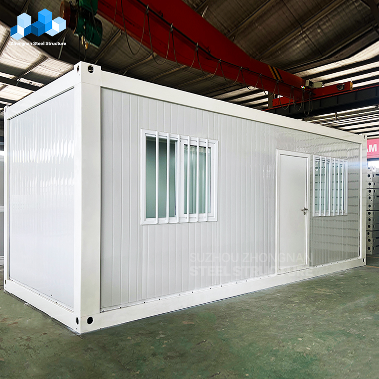 20FT Casa Móvil Moderna de Lujo 2 Oficina Modular Portátil Prefabricada Casa Contenedor Tiny