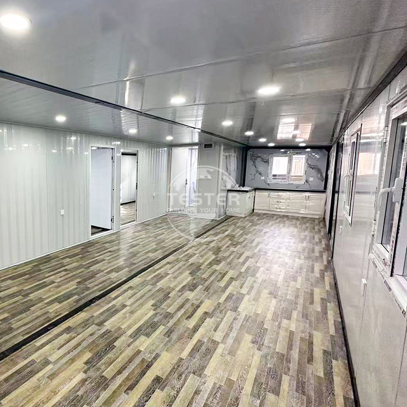 Casa Contenedor Versátil 40FT: Diseño Inteligente, Mínimos Desechos