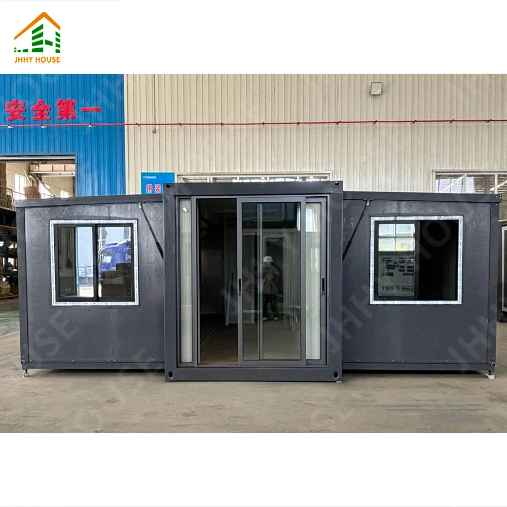 Hogares de contenedores modulares modernos de lujo, casas de contenedores de envío expandibles