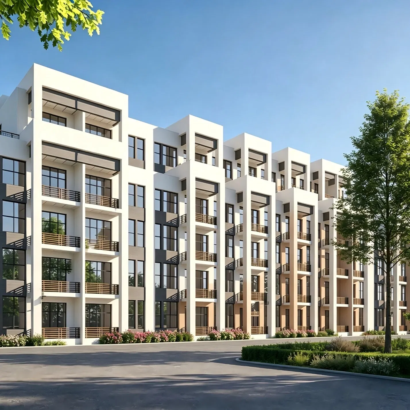 Estructura de acero vivienda de alta gama vivienda corporativa amueblada para el personal residencia modular premium para el personal
