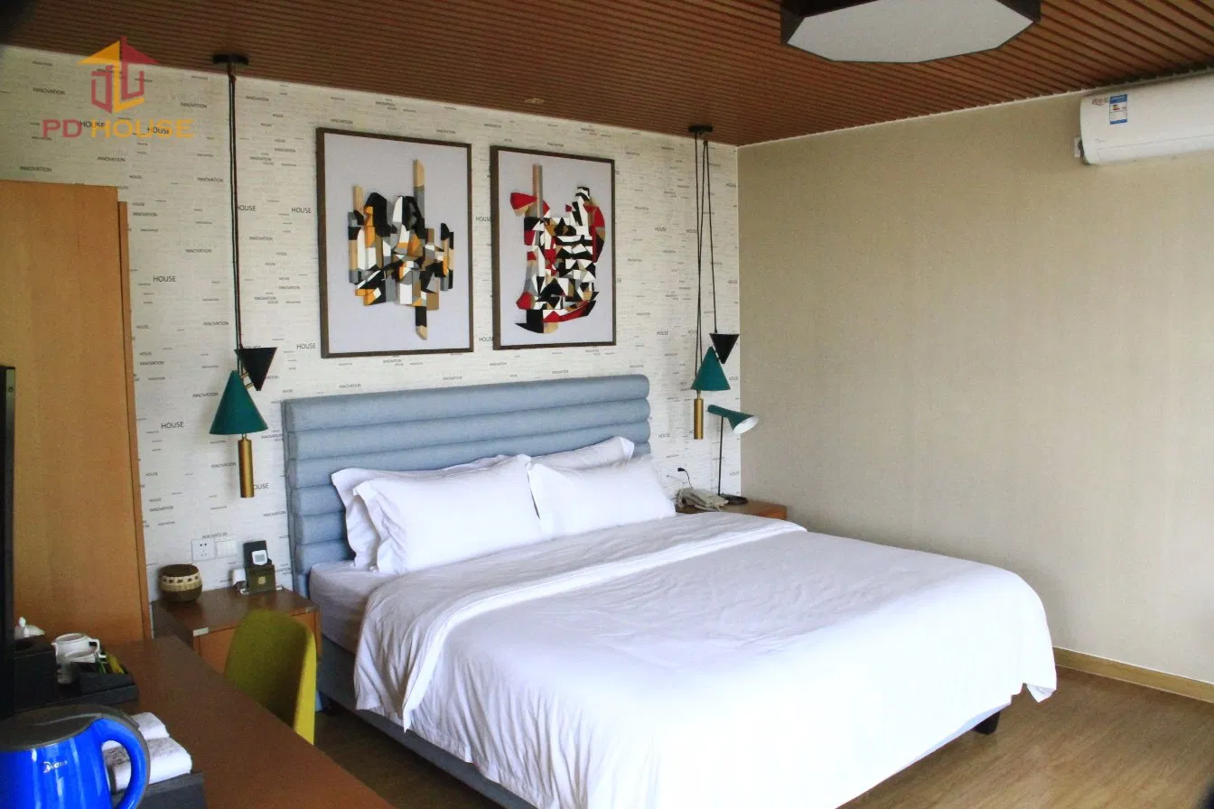 Alojamiento de apartamentos de lujo prefabricados modulares con baño y cocina
