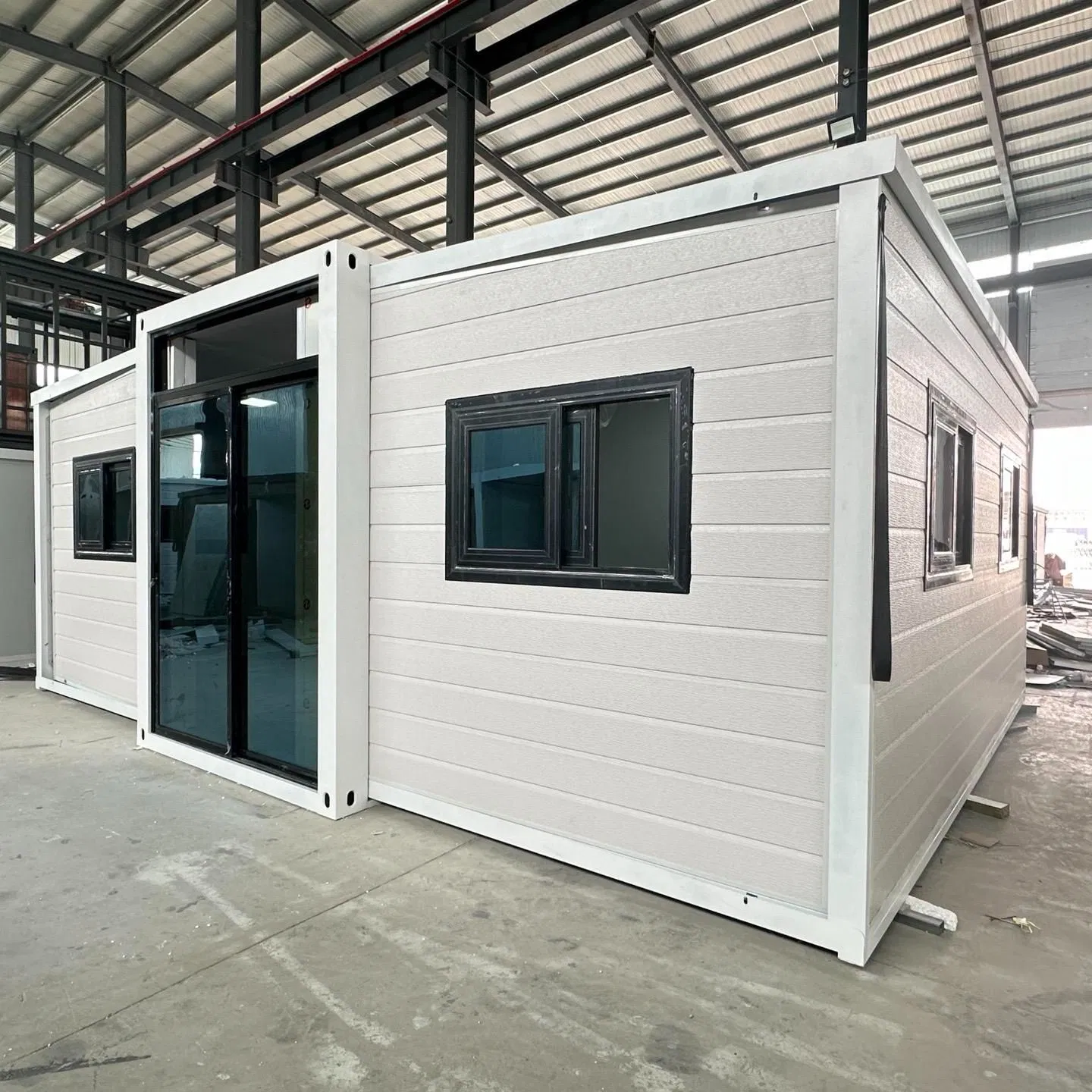 Villa Contenedor Expandible de Lujo, Casa Prefabricada para Vivir, Uso Empresarial, Ecológica