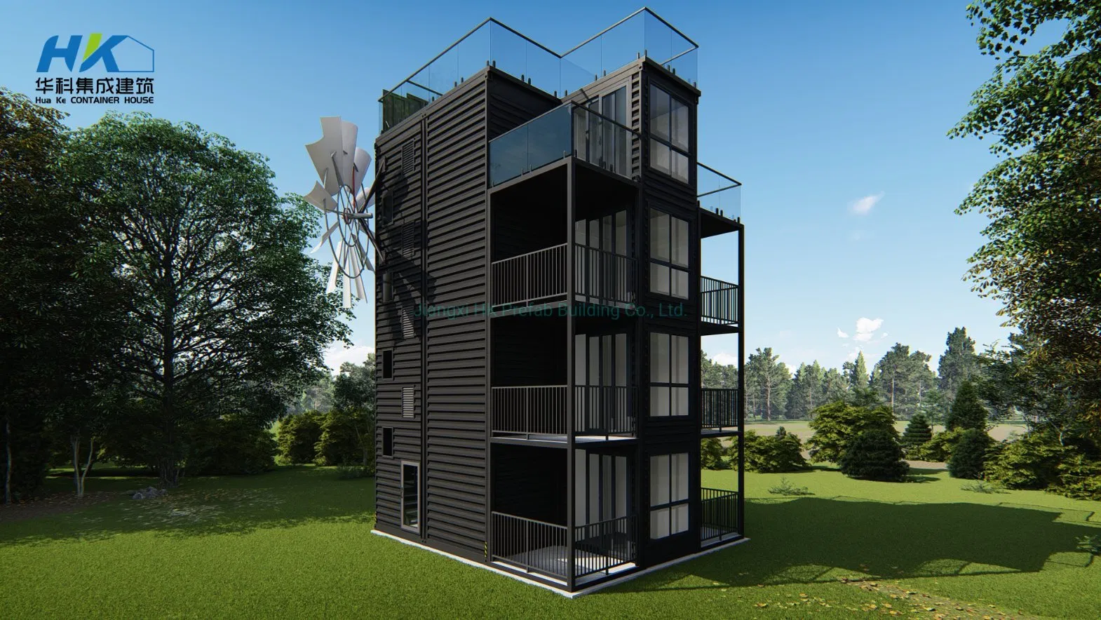 Casa / Villa / Edificio de Apartamentos Modular Prefabricado de Lujo