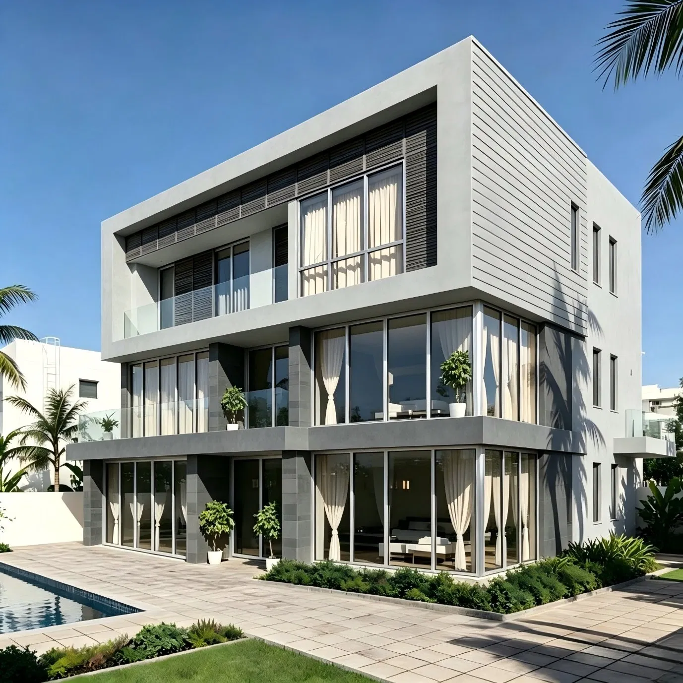 Estructura de acero vivienda de alta gama vivienda corporativa amueblada para el personal residencia modular premium para el personal
