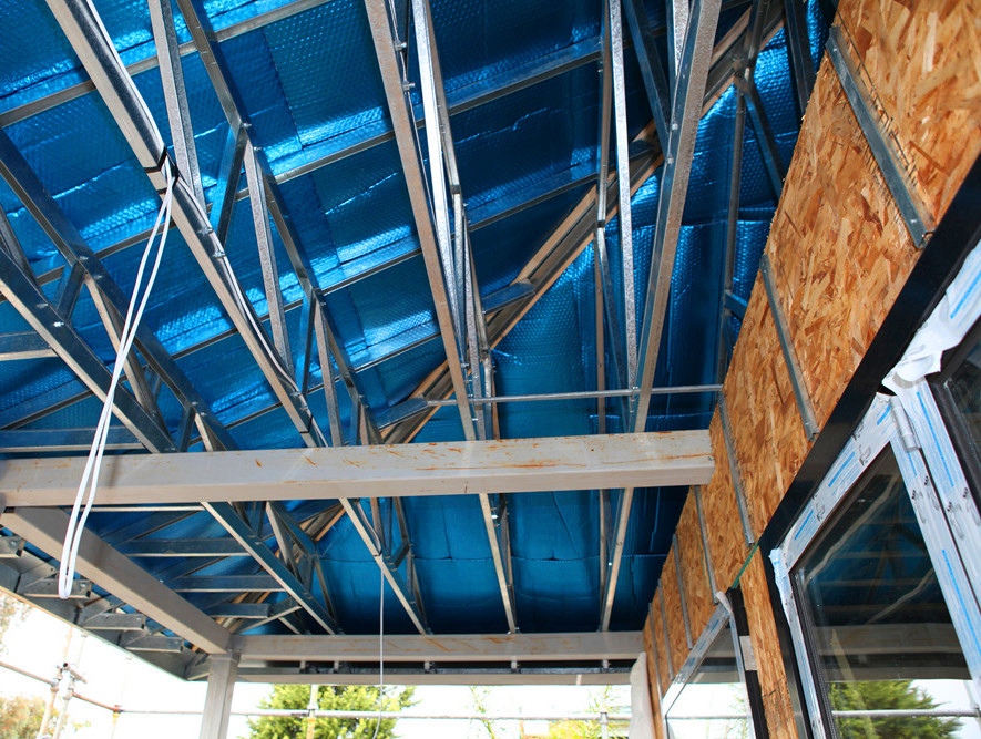 Villa Prefabricada de Lujo Estructura de Acero Ligero Prefabricada / Casas Prefabricadas / Construcción de Casa Prefabricada