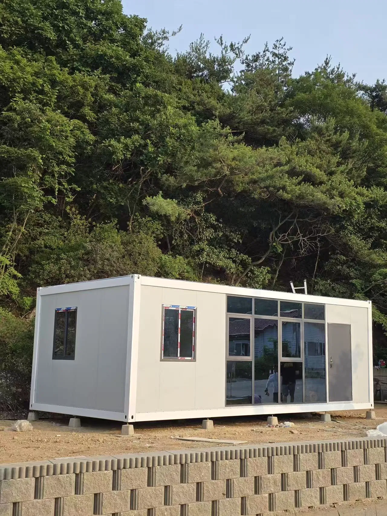 Casa Contenedor Desmontable de Acero Estándar de Australia 20FT para Edificio Residencial Modular de Lujo