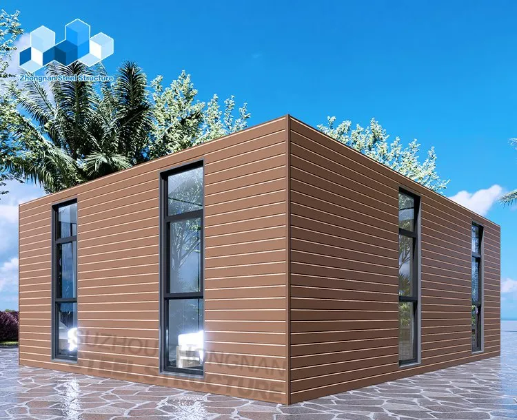 Casa Contenedor Prefabricada Moderna de Lujo Personalizada y de Bajo Precio 70sq 2 Dormitorio 1 Sala de Estar Cocina