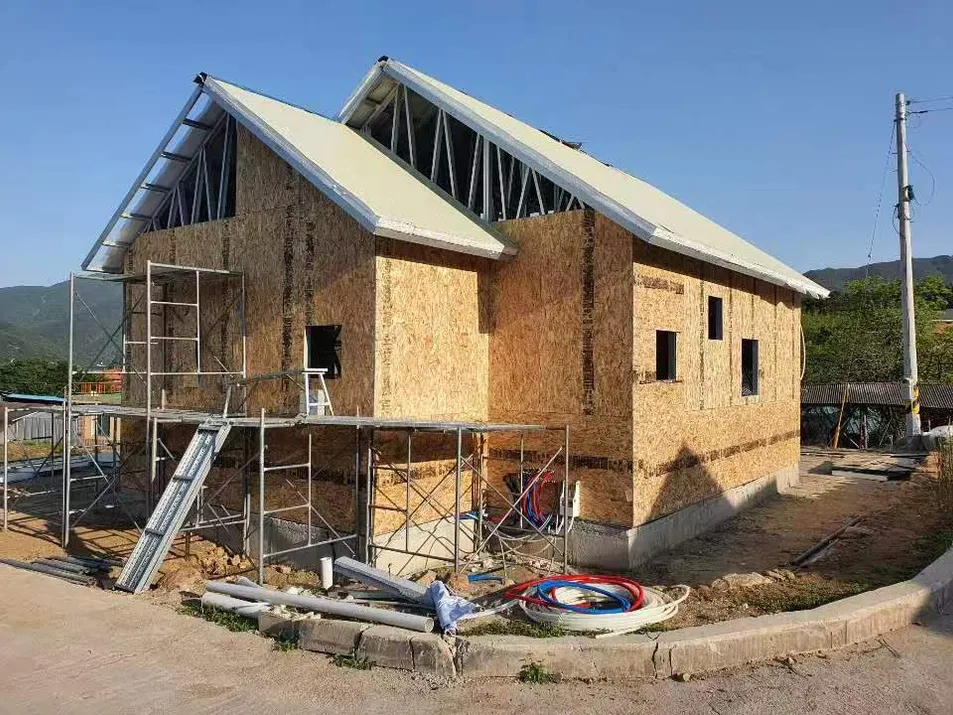 Interiores de casa modular