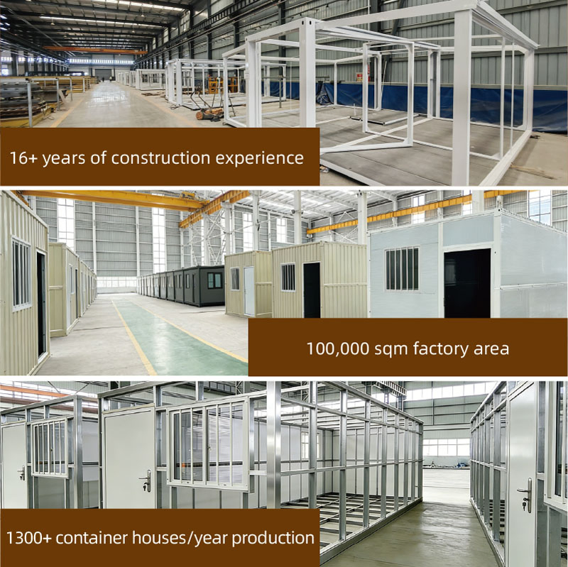 Casa contenedor de lujo de fábrica en China, de rápida ensamblaje y expandible, para casa de vacaciones