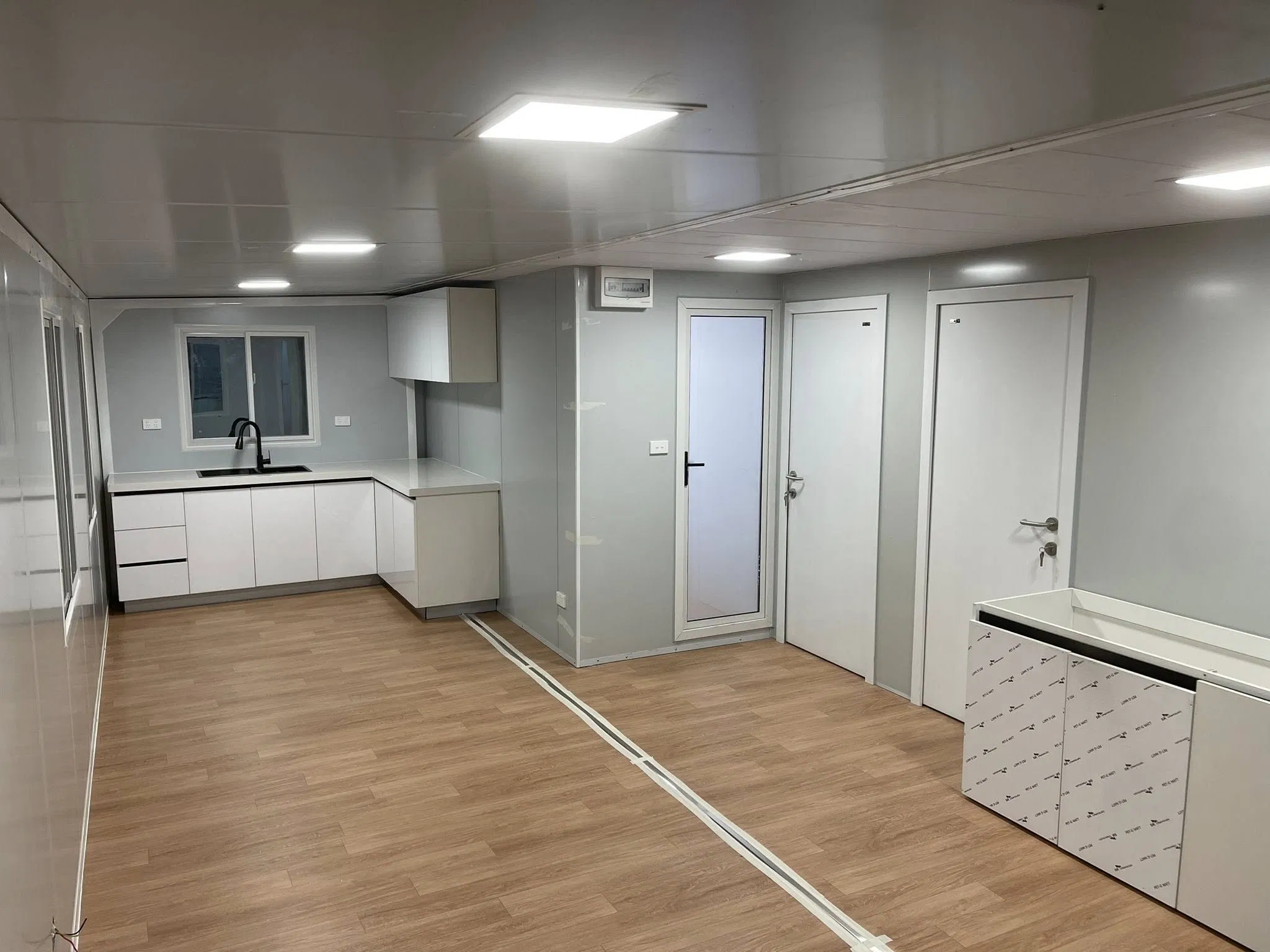 Casa Contenedor Moderna Expandible de Lujo Portátil, Tienda Modular Colapsable Móvil, Hogares Prefabricados Móviles Pequeños Plegables