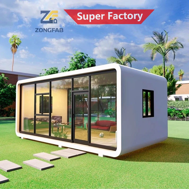 Casa Modular Innovadora de Cabaña de Manzana para Resorts Escénicos y Necesidades de Alojamiento de Lujo