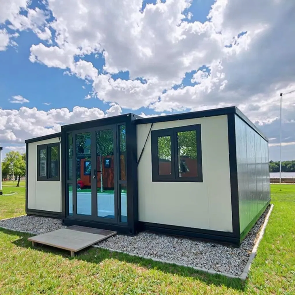 Casa Contenedor Expandible Portátil Casa Modular Prefabricada Hogares Listos Material de Acero Ligero Instalación Rápida para Sitios de Camping
