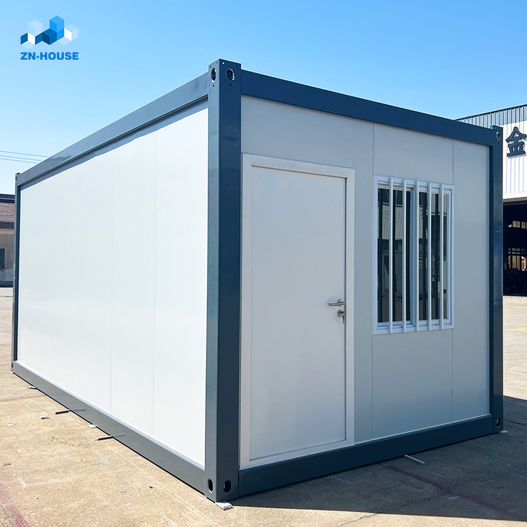 20FT Casa Móvil Moderna de Lujo 2 Oficina Modular Portátil Prefabricada Casa Contenedor Tiny