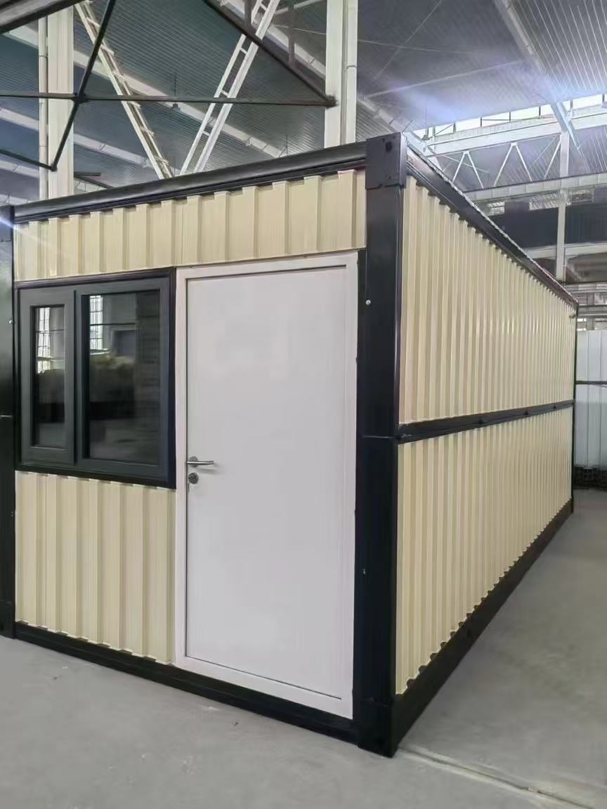 Casa Mini Plegable Prefabricada Completa de Contenedor 2 Dormitorio Impermeable Móvil Prefabricado