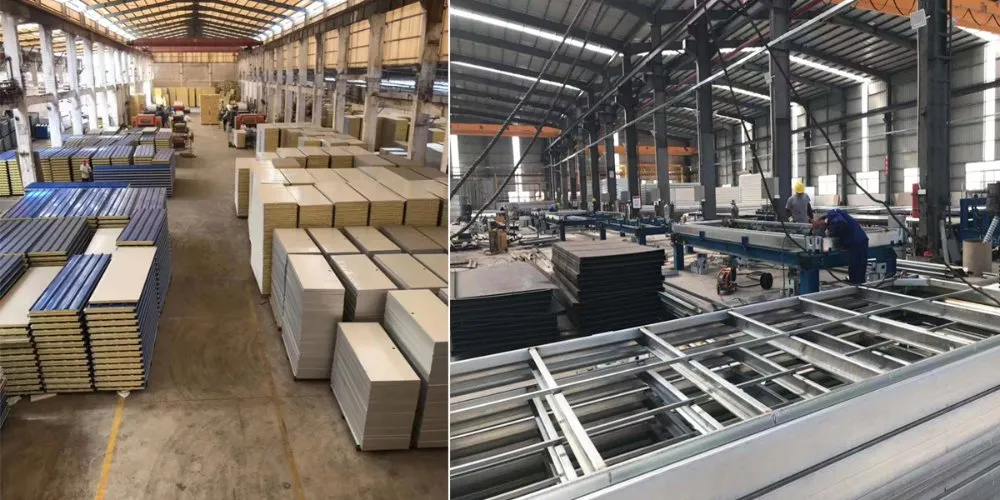 Taller de fabricación de estructuras modulares