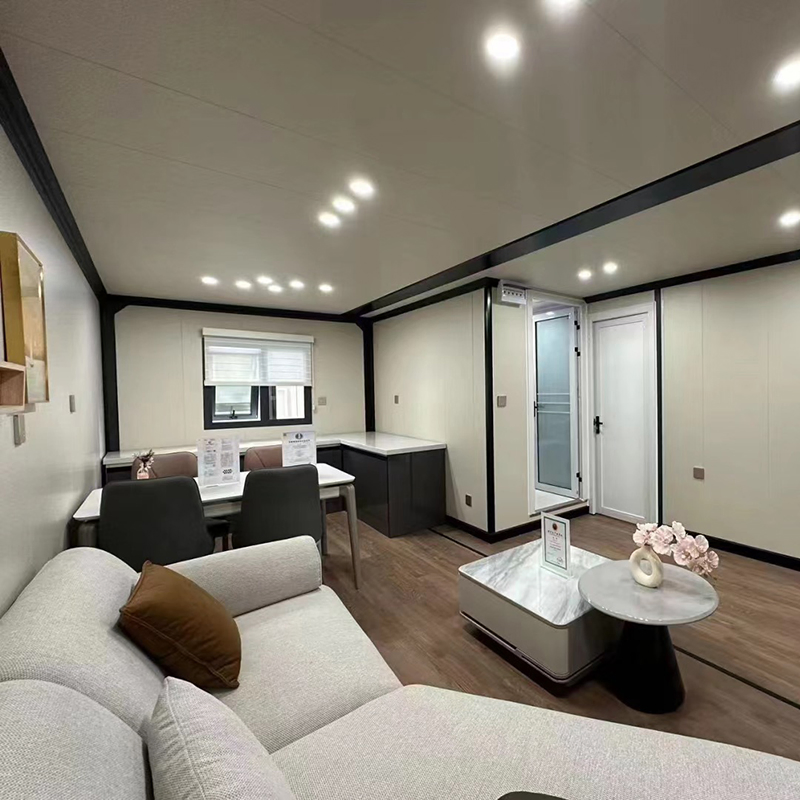 Buena calidad de lujo prefabricada/nueva fabricada casas modulares exteriores/jardín preconstruido pequeñas casas móviles