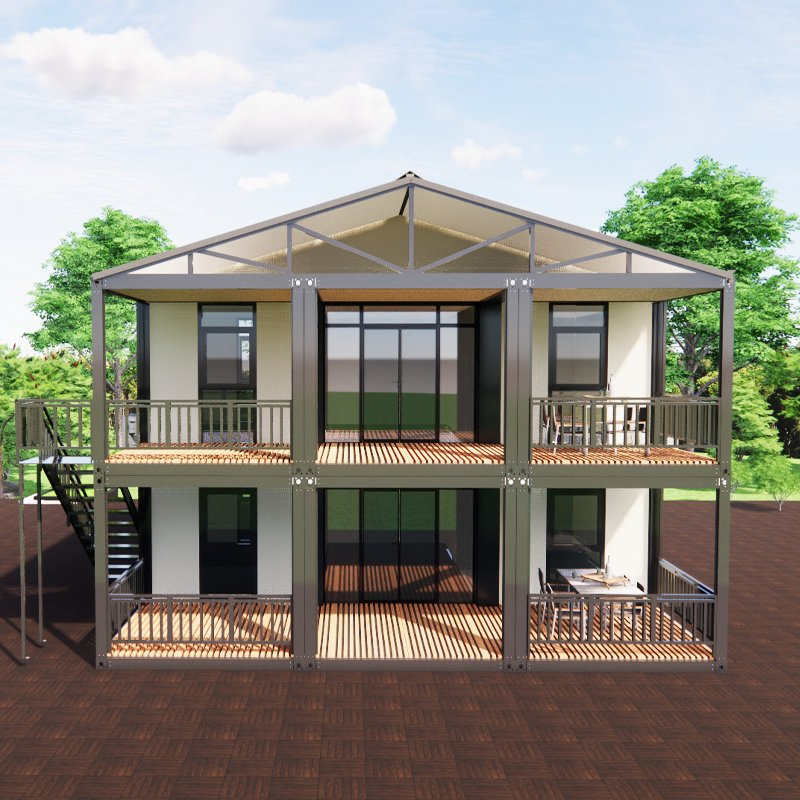 Los edificios de alta gama son populares, las casas modulares prefabricadas de alta calidad son lujosas casas modulares prefabricadas móviles