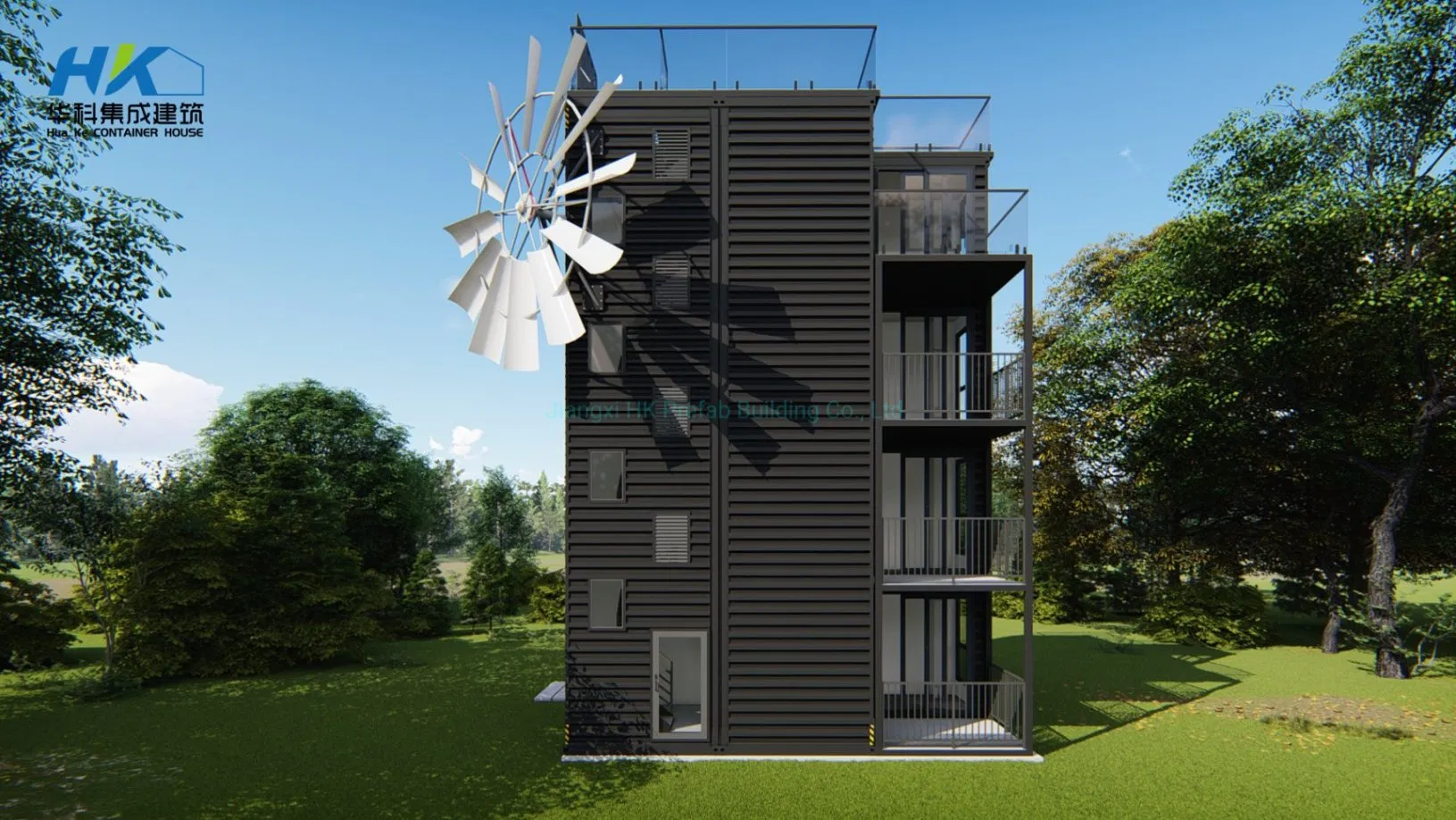 Casa / Villa / Edificio de Apartamentos Modular Prefabricado de Lujo