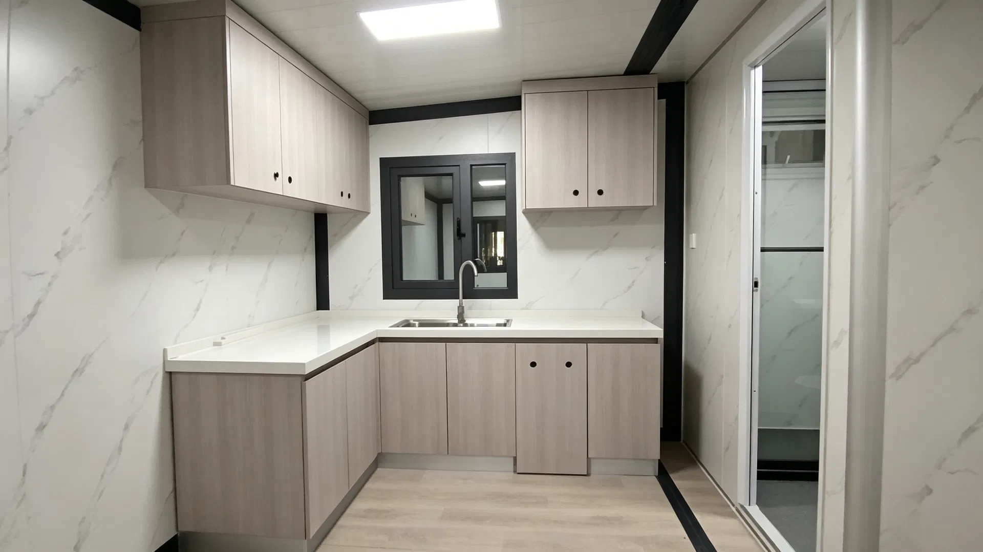 Edificio Expandible Portátil para Oficina de Construcción y Uso de Proyectos