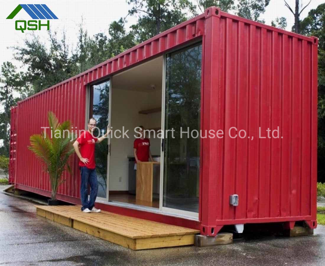 Casas de contenedores de envío prefabricados ensambladas a la venta desde India