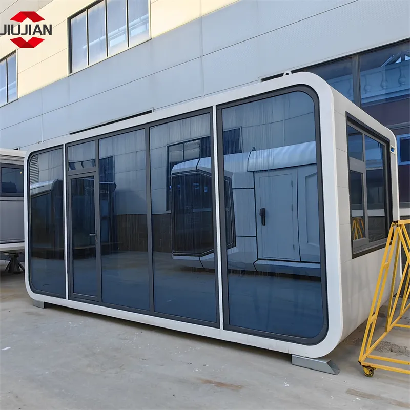 Casa Móvil Prefabricada de Lujo a Prueba de Agua y Fuego Modular Tipo Tiny Apple
