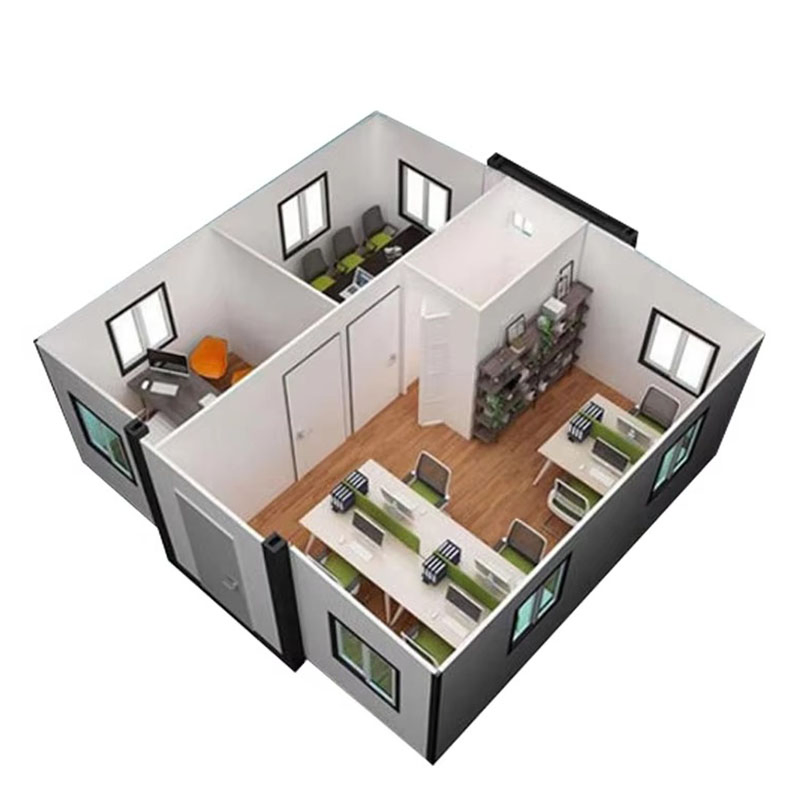 Diferentes casas contenedor modernas de lujo prefabricadas asequibles de tamaño personalizado y expandibles