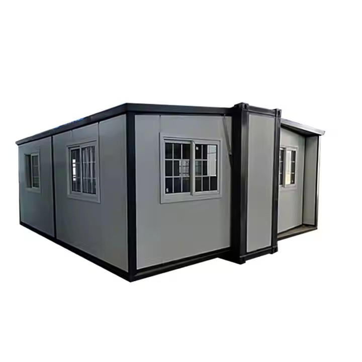 Casa Prefabricada de Lujo Moderna y Listo para Usar, Casa Contenedor Expandible y Portátil 20FT 40FT 2 3 4 5 Casa Móvil Pequeña de Dormitorio