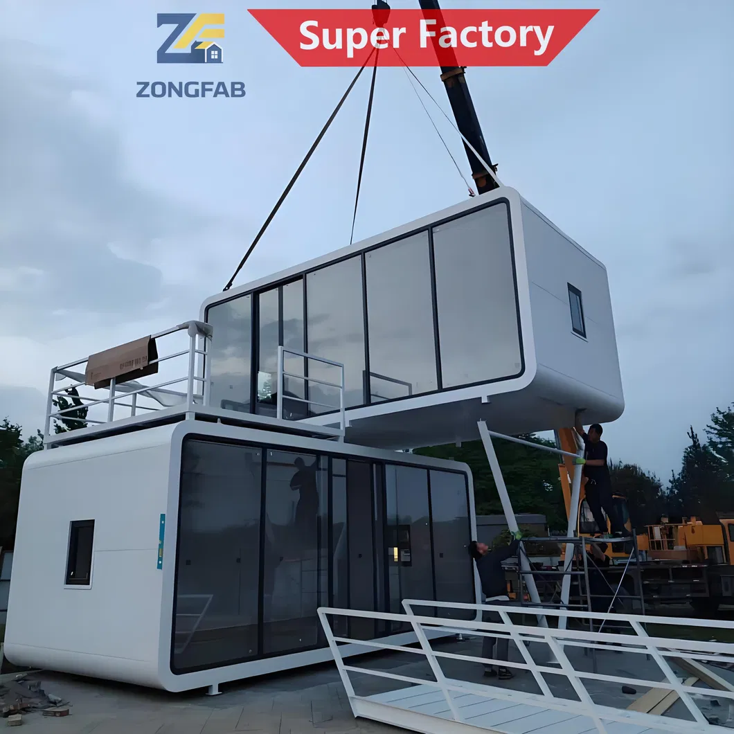 Casa Modular Innovadora de Cabaña de Manzana para Resorts Escénicos y Necesidades de Alojamiento de Lujo