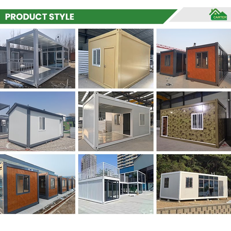 Casa Contenedor Desmontable de Acero Estándar de Australia 20FT Edificio Residencial Modular de Lujo Suite